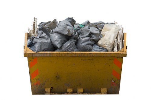 Local Muswell Hill waste removal team in action